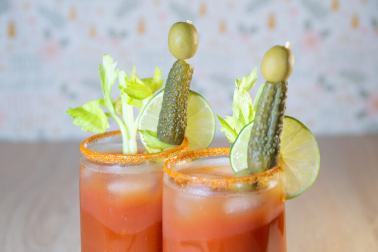 Virgin Bloody Mary Mocktail