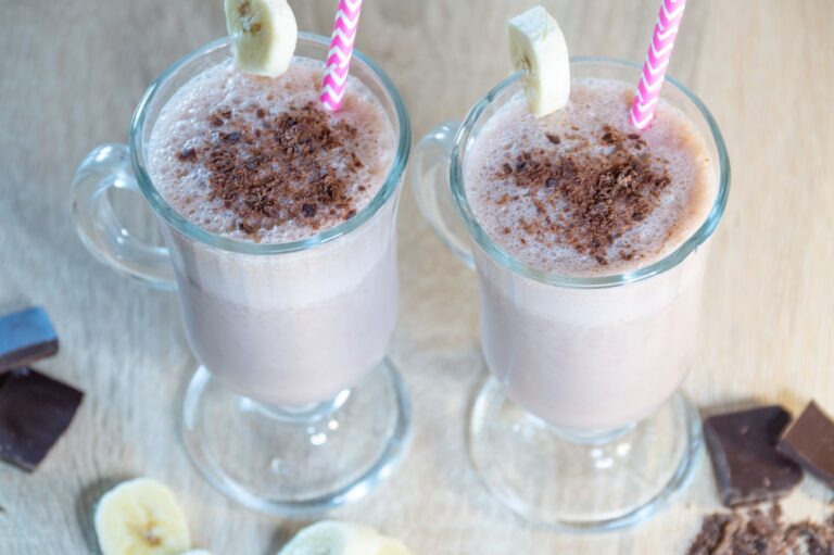 Chocolate Banana Milkshake